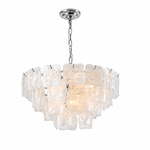 Avenselle Tessera Murano-Style Glass Chandelier — detail view 45