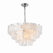 Avenselle Tessera Murano-Style Glass Chandelier — detail view 45