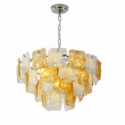 Avenselle Tessera Murano-Style Glass Chandelier — detail view 48