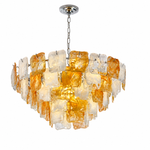 Avenselle Tessera Murano-Style Glass Chandelier — detail view 49