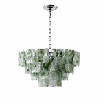 Avenselle Tessera Murano-Style Glass Chandelier — detail view 51