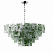 Avenselle Tessera Murano-Style Glass Chandelier — detail view 53