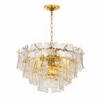 Avenselle Tessera Murano-Style Glass Chandelier — detail view 55