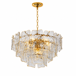 Avenselle Tessera Murano-Style Glass Chandelier — detail view 56