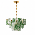 Avenselle Tessera Murano-Style Glass Chandelier — detail view 60