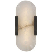 Brixton Melange Elongated Alabaster Wall Sconce 10