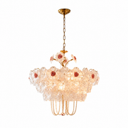 Floracene Arbor Murano-Style Glass Chandelier — product view