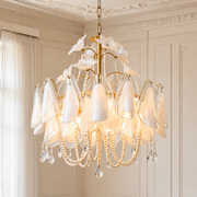 Lysendra Garland Murano-Style Glass Chandelier — detail view 3