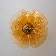 Elavine Canopy Murano-Style Glass Chandelier — detail view 4