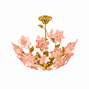 Averelle Flor Murano-Style Glass Chandelier — product view