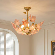 Averelle Flor Murano-Style Glass Chandelier — detail view 3